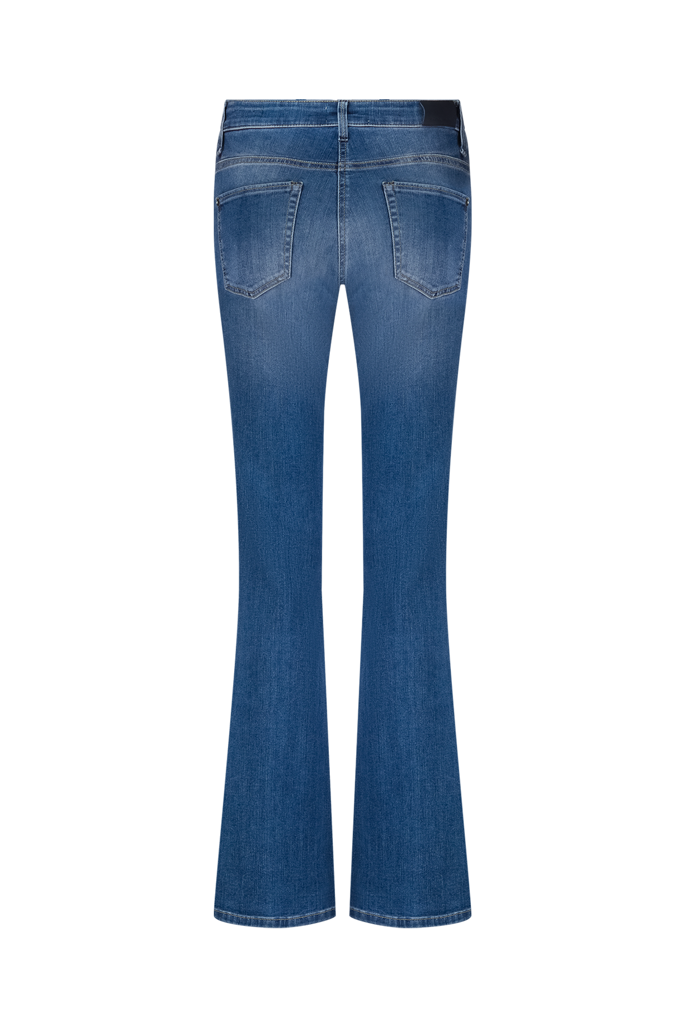 Paris Flared-Jeans Blau Wash