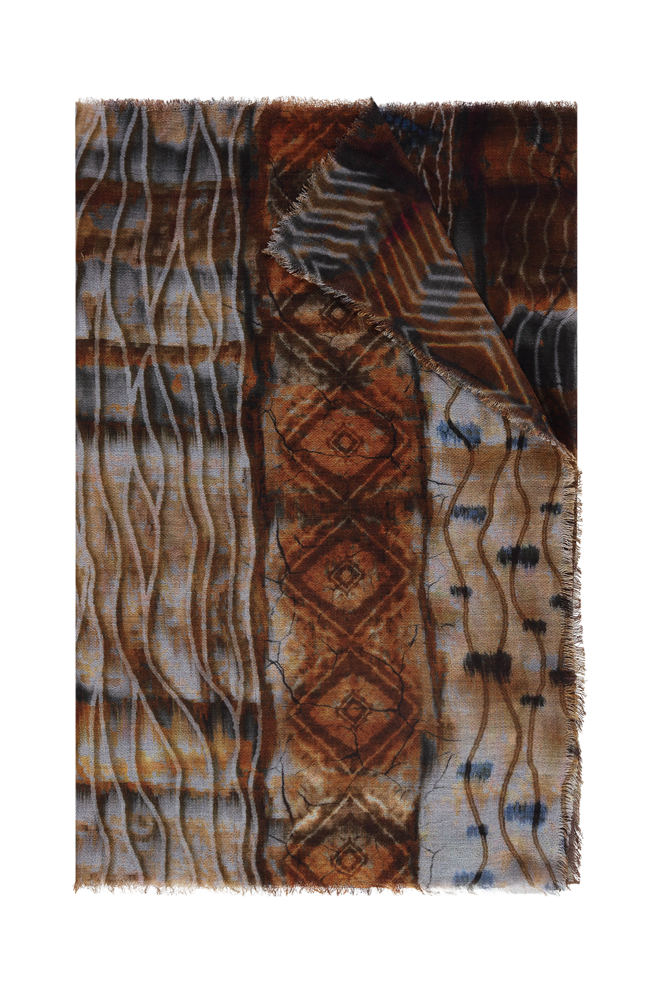 Faylin Schal Gelb Print