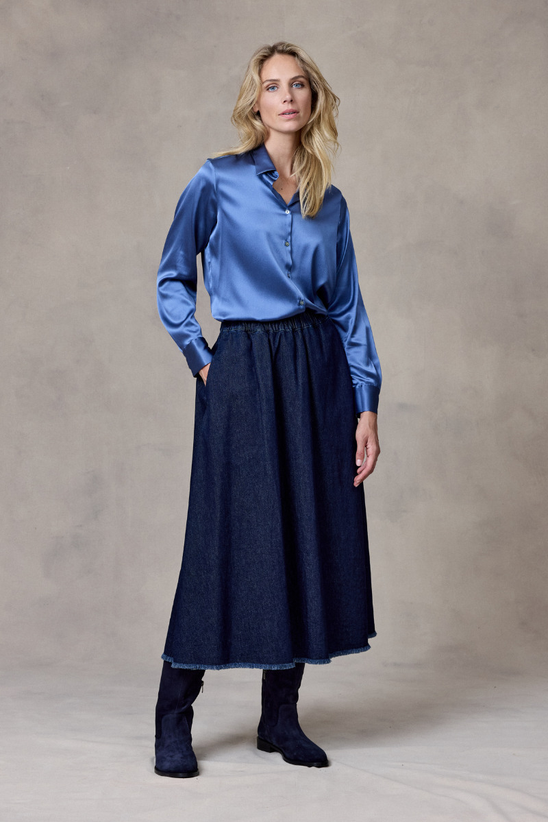 Gisele Bluse Blau
