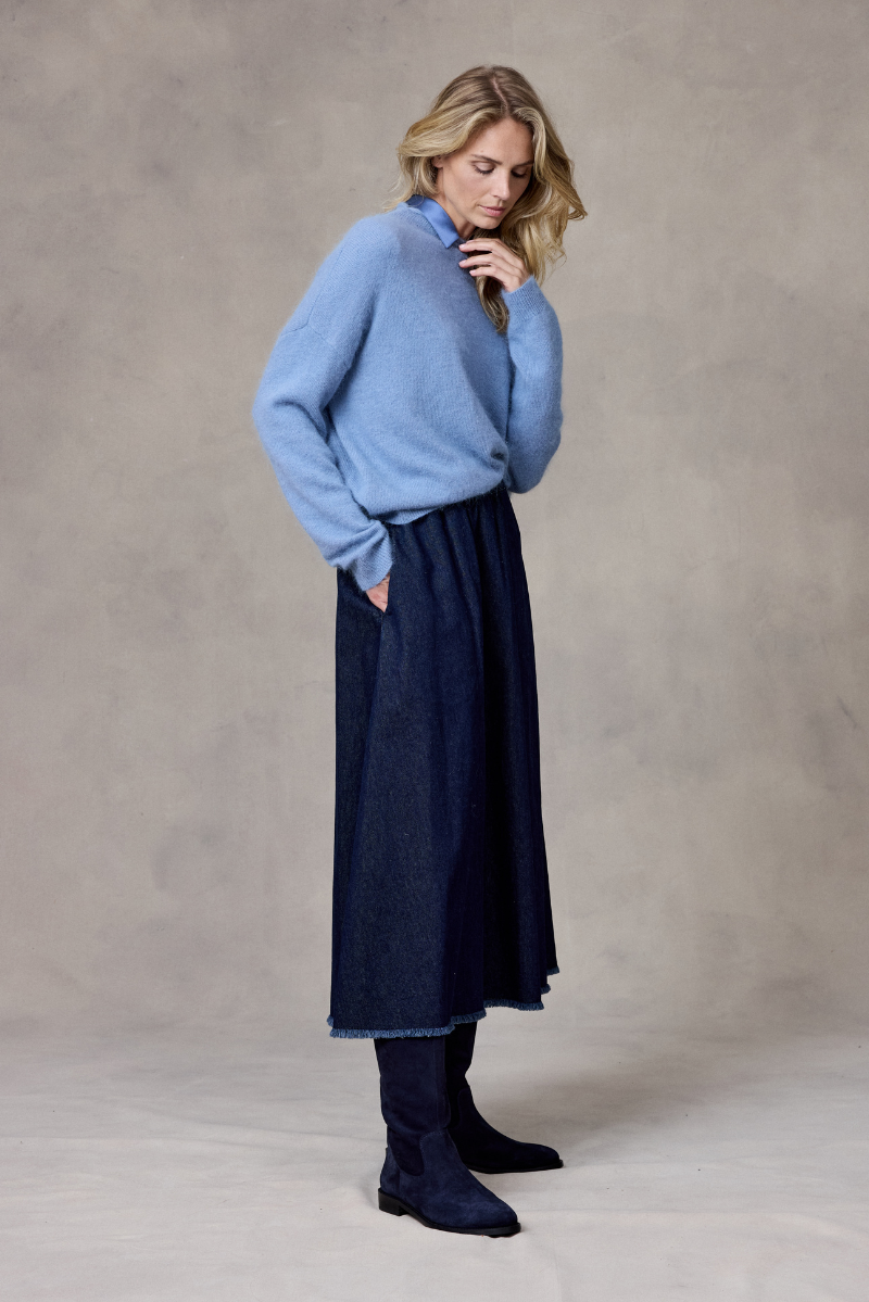 Yuna Rock Marineblau