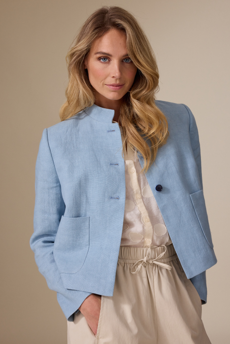 Kae Blazer Hellblau