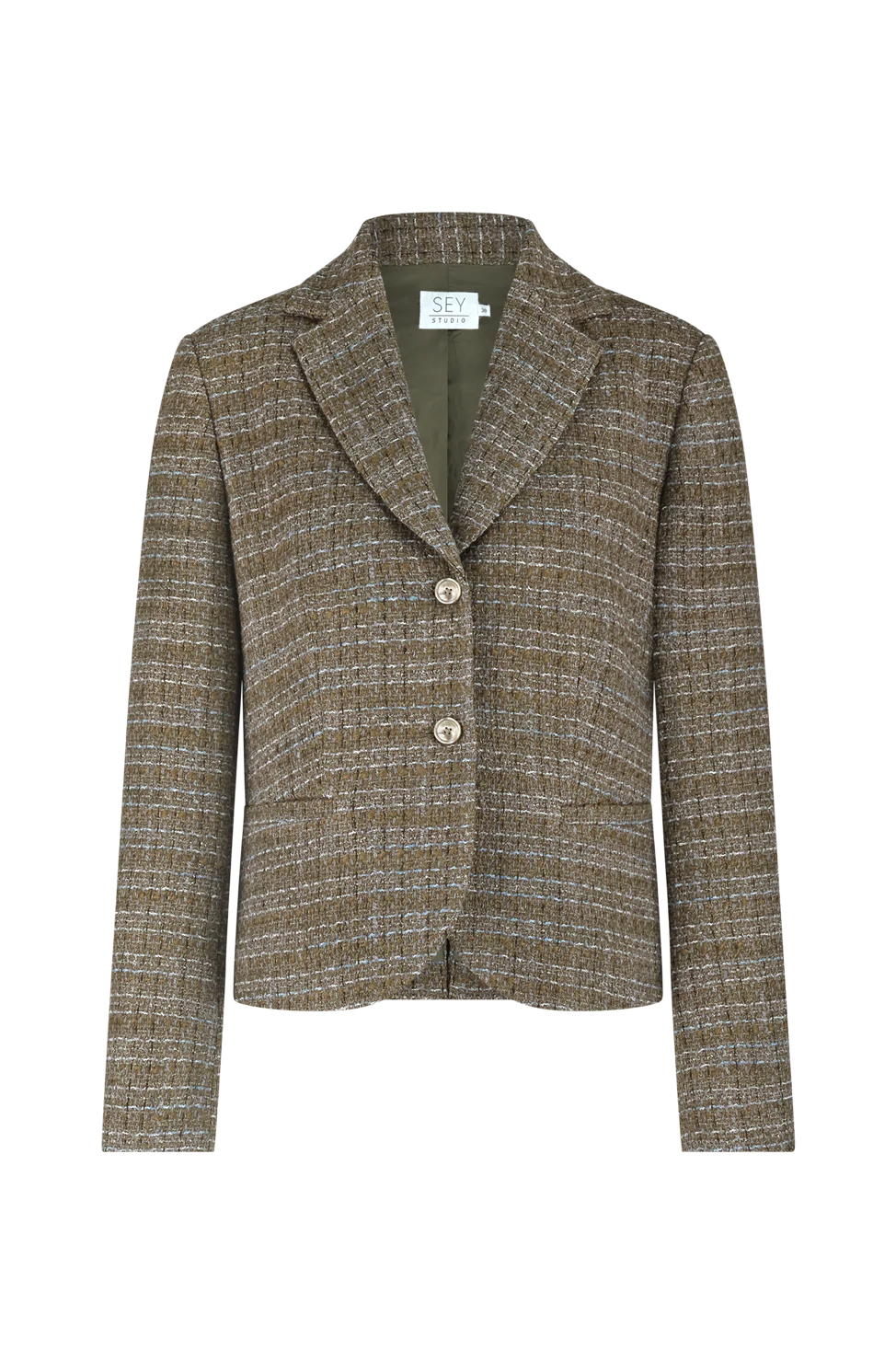 Gella Blazer Braun Print