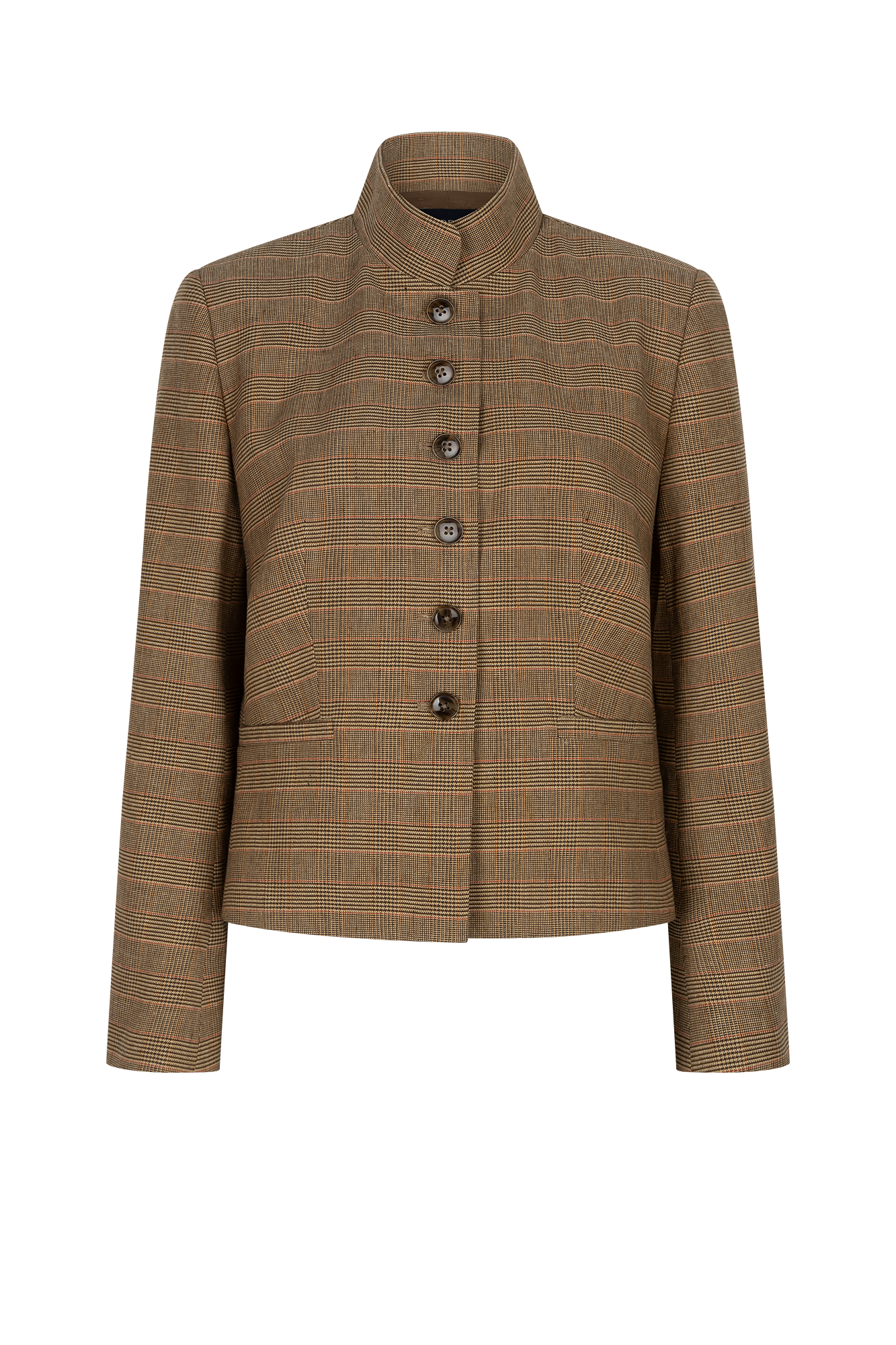 Kaat Blazer Sand Print