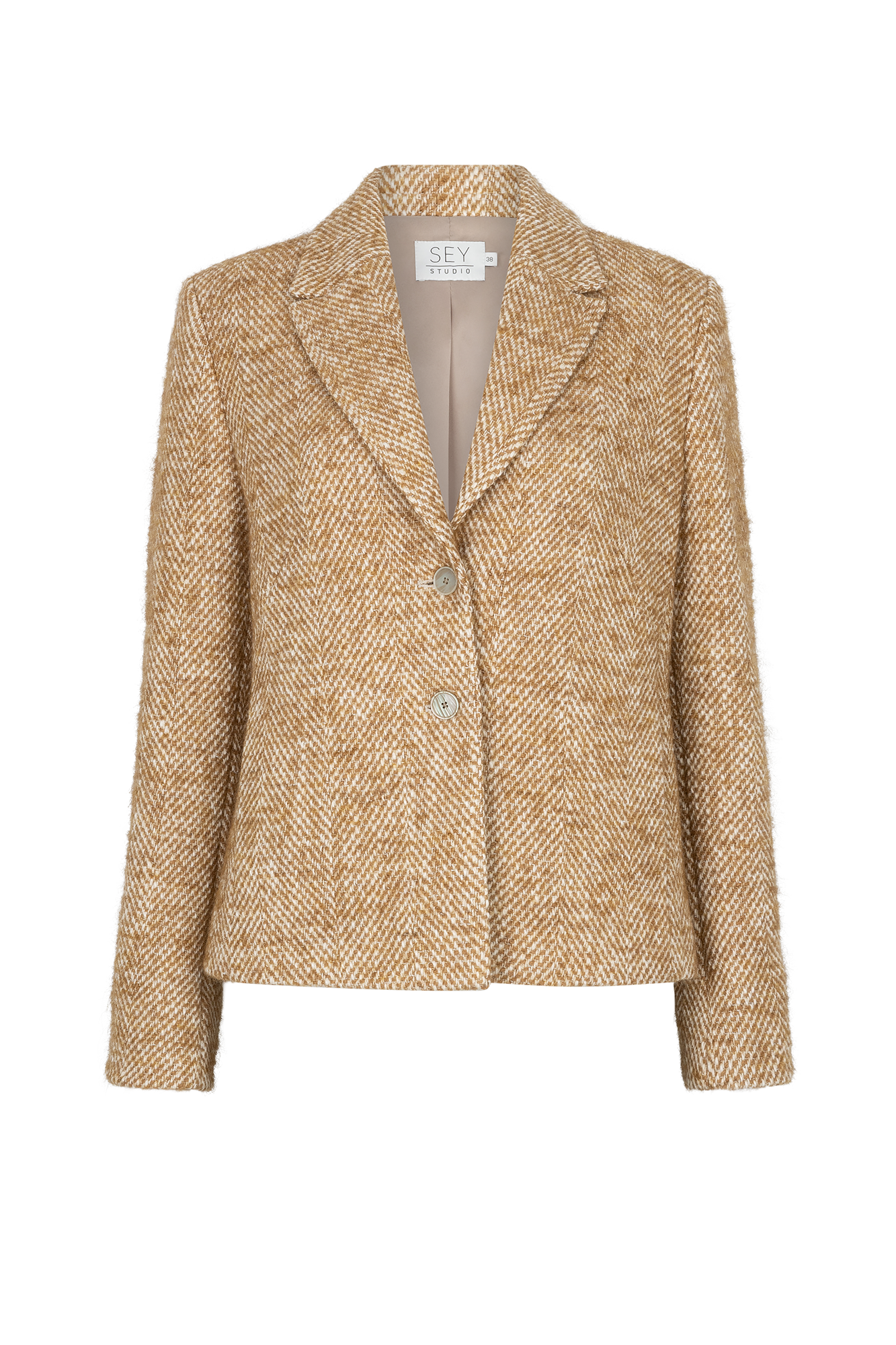 Toos Blazer Zand