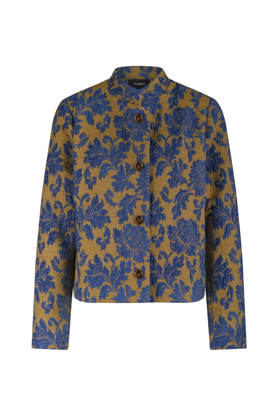 Rosie Jacke Blau-Print