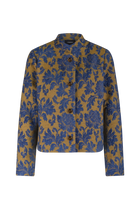 Rosie Jacke Blau-Print