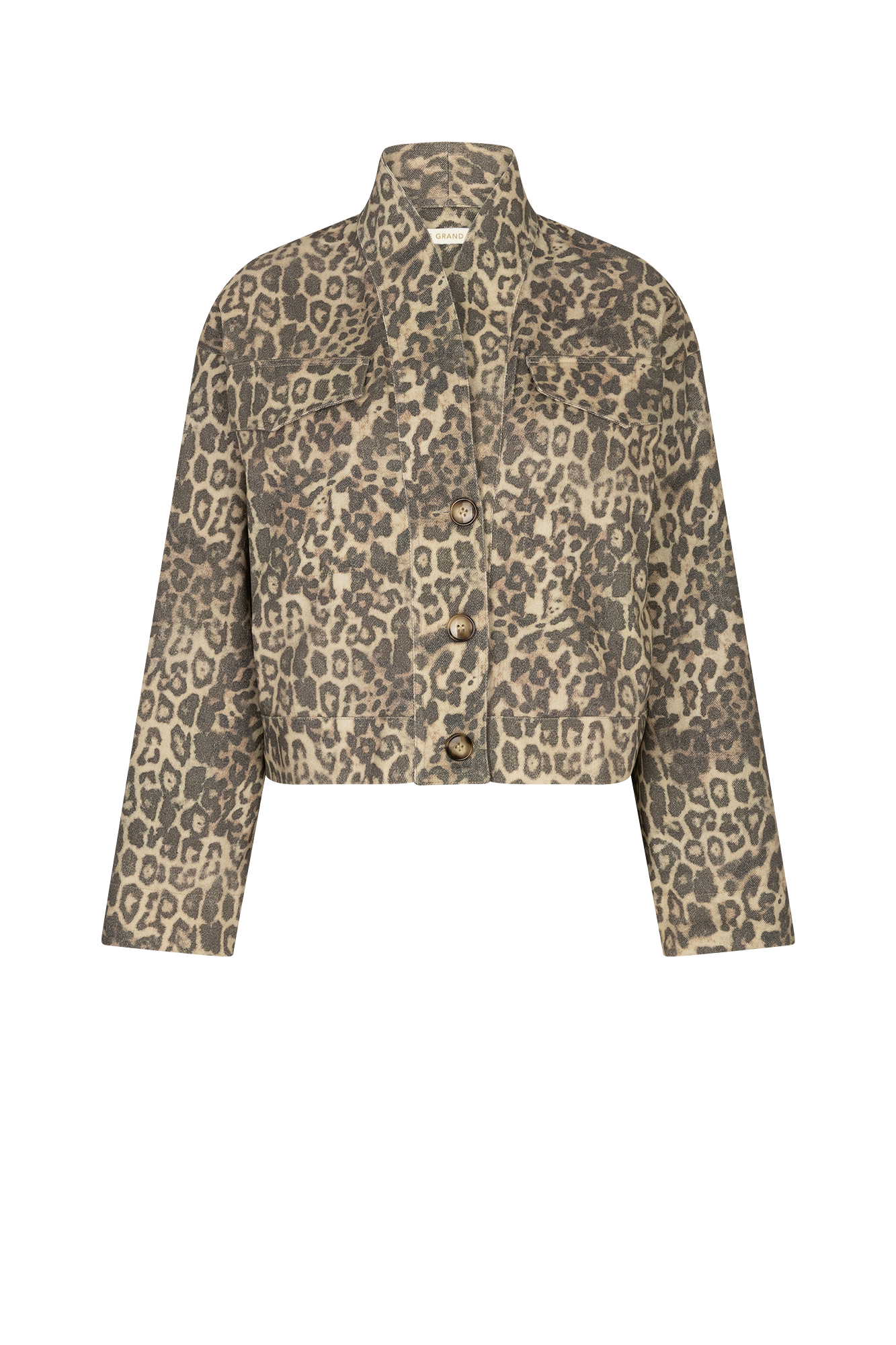 Nikkie Jacke Braun Druck