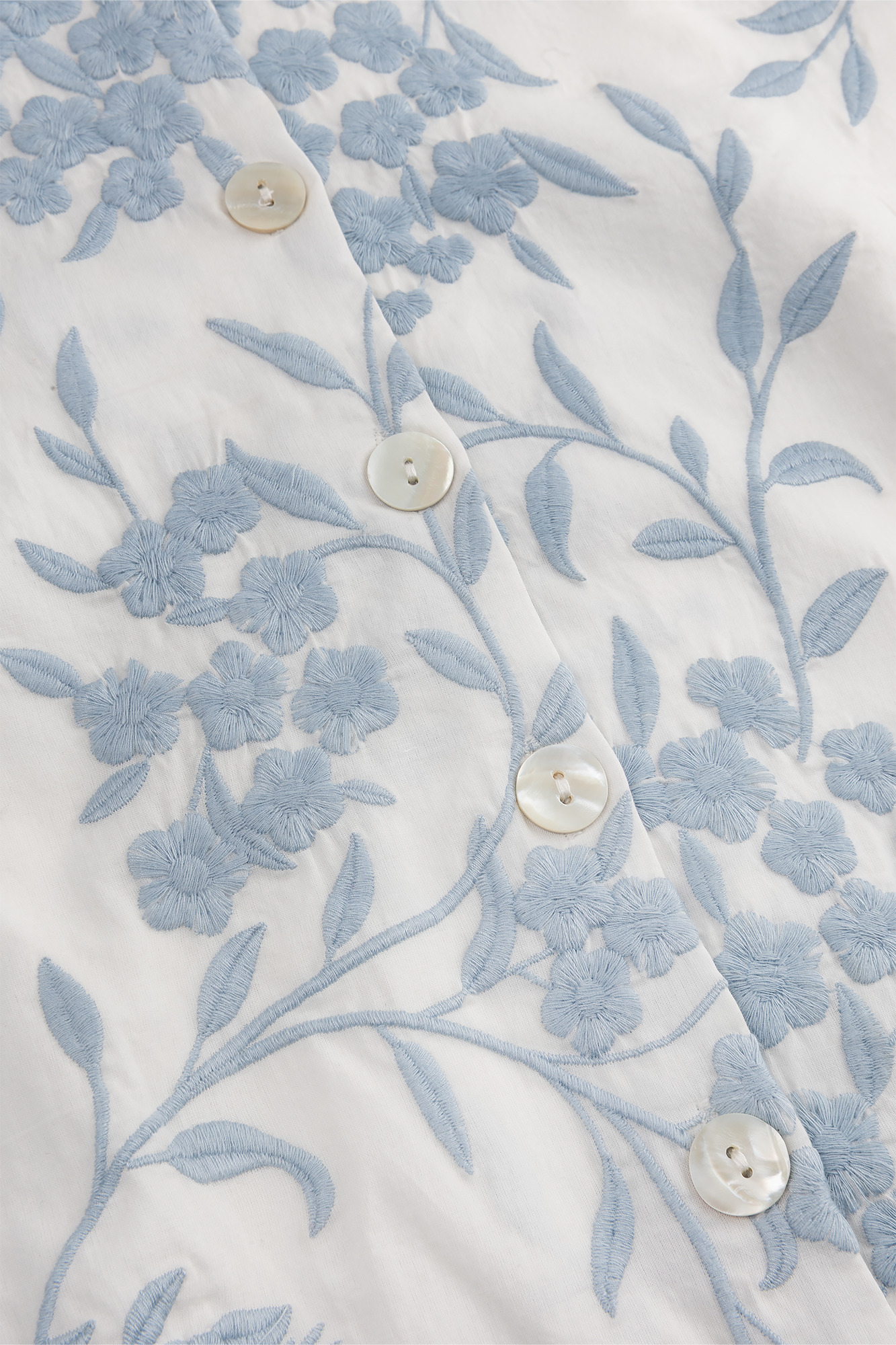 Katie Jasje Blauw Print