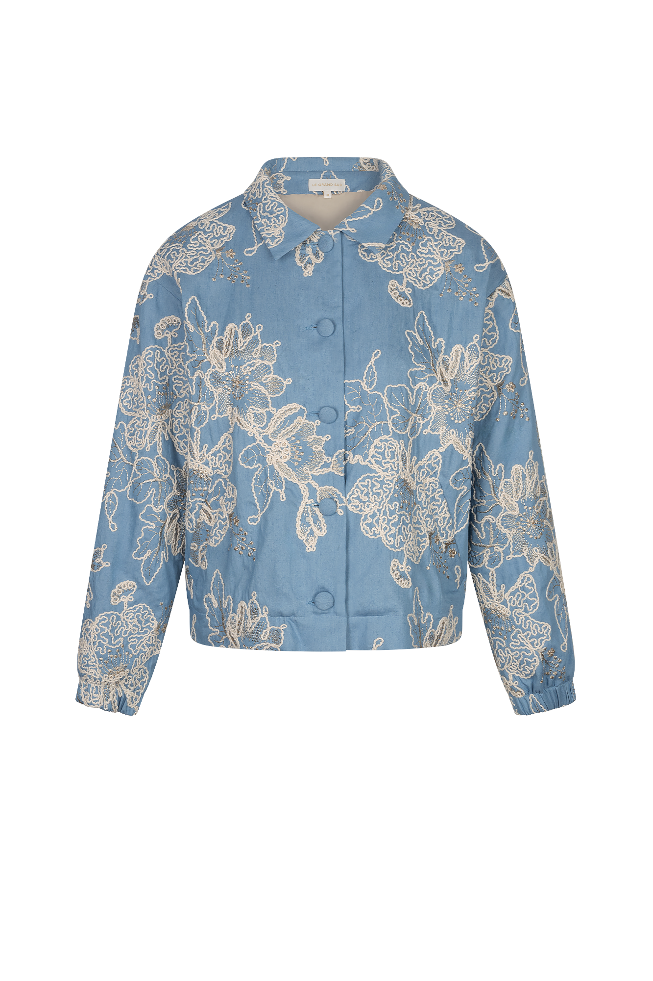 Sylvie Jacke Licht Blau