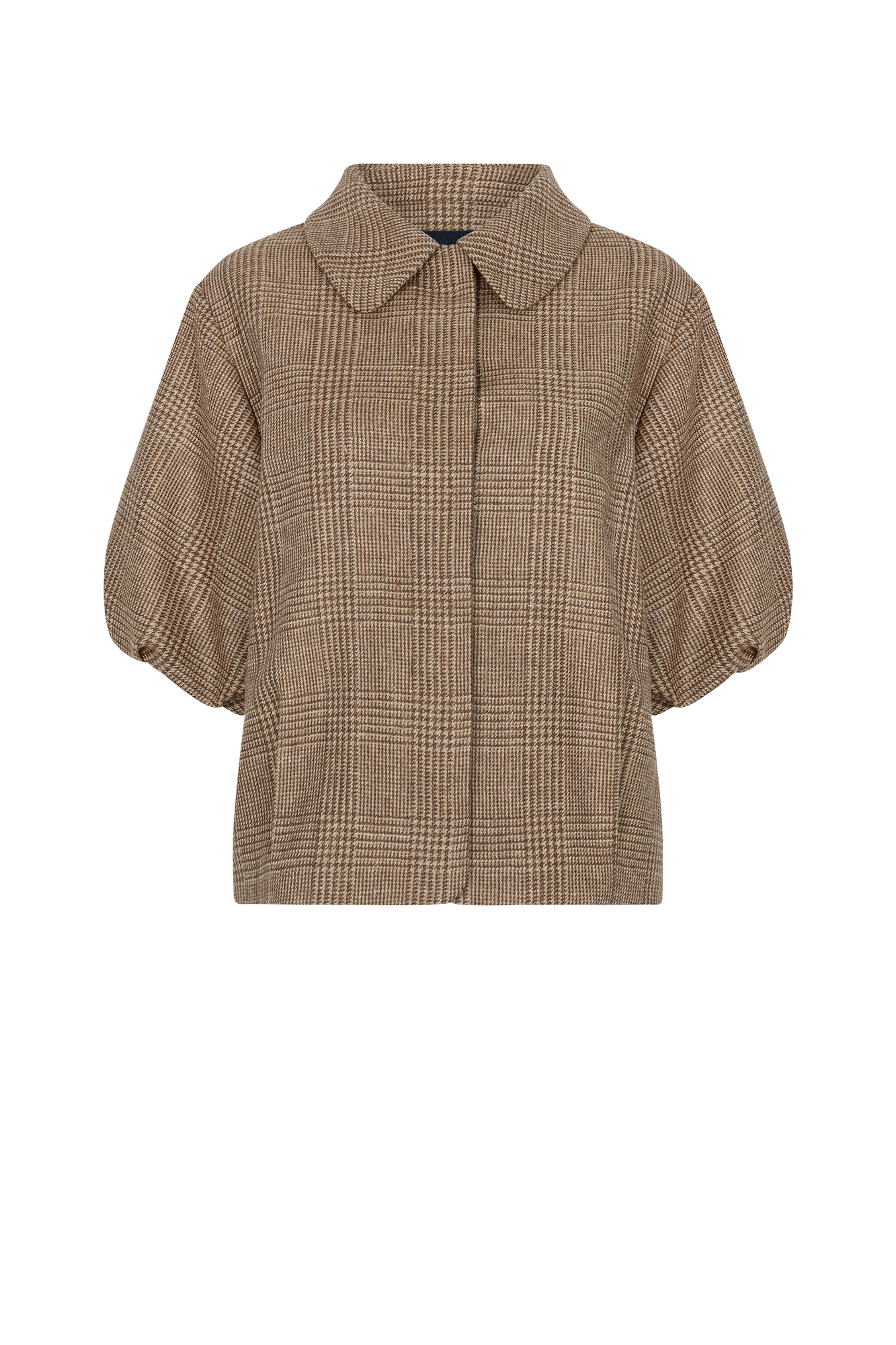 Tjitske Jacke Braun Print