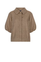 Tjitske Jacke Braun Print