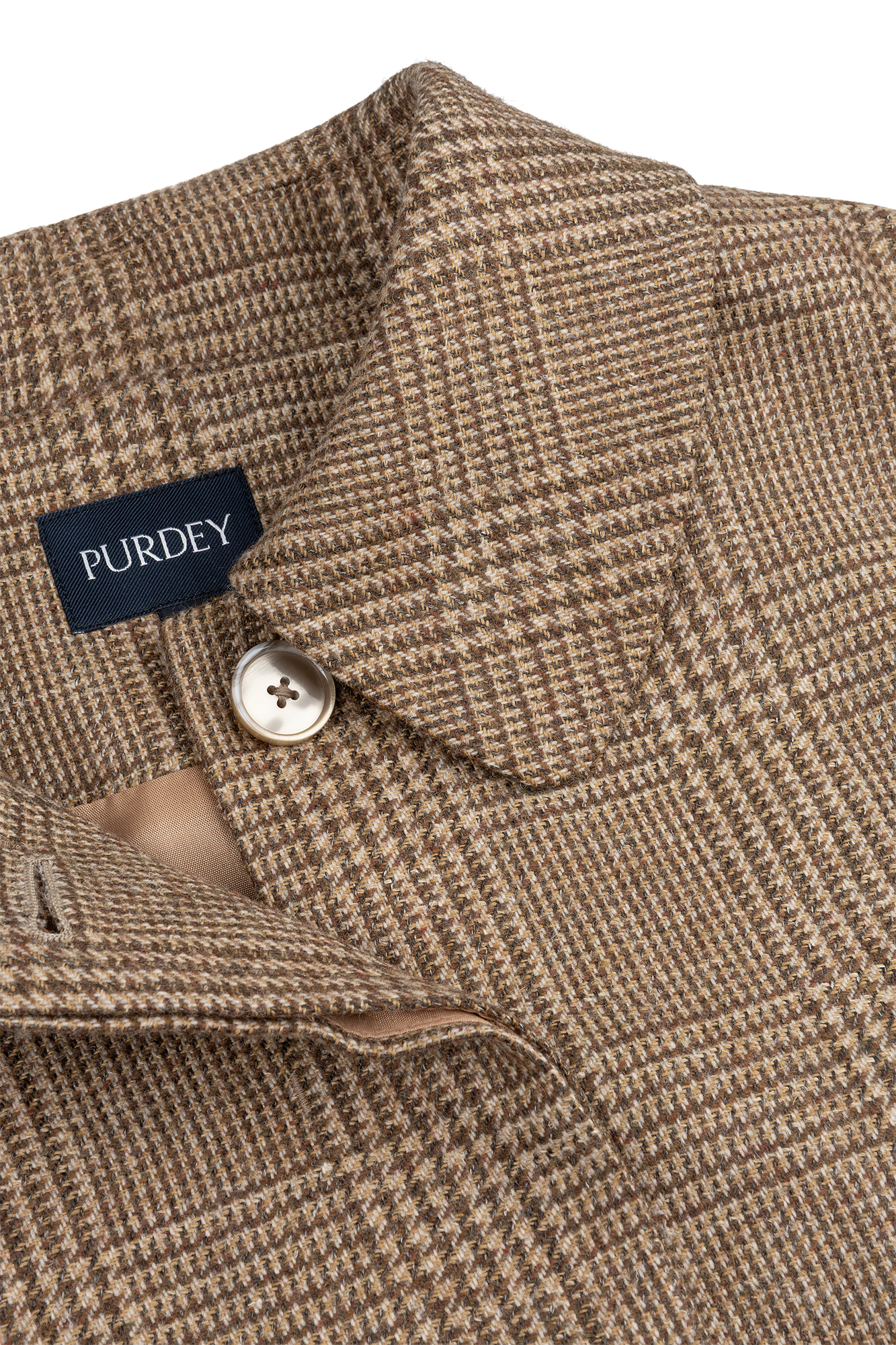 Tjitske Jacke Braun Print