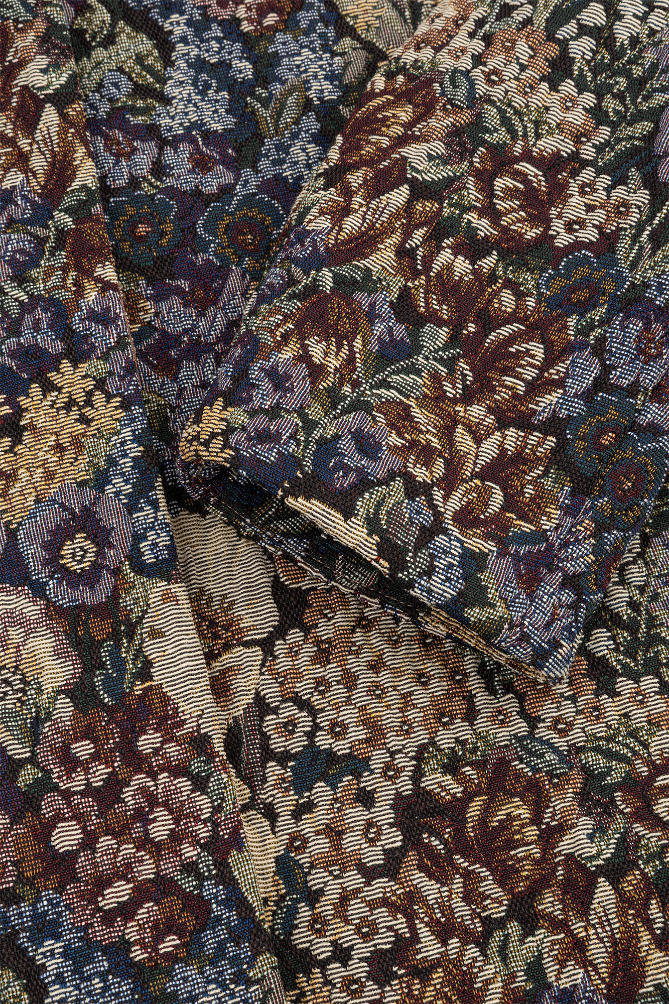 Theresa Jacke Blumen Blau