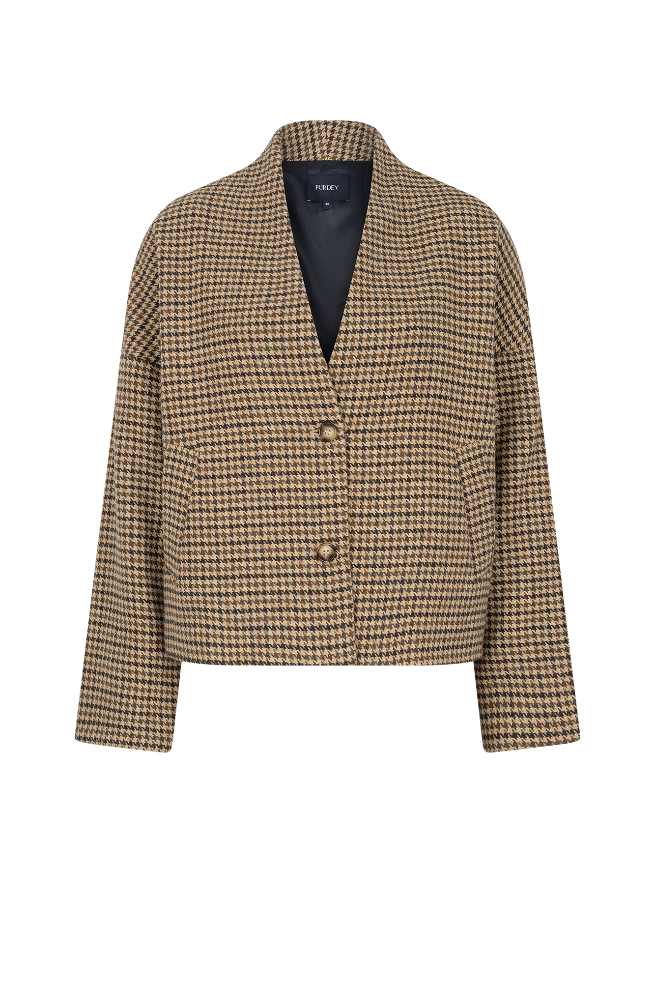 Rana Blazer Braun Print