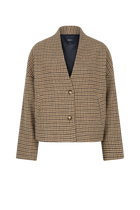 Rana Blazer Braun Print