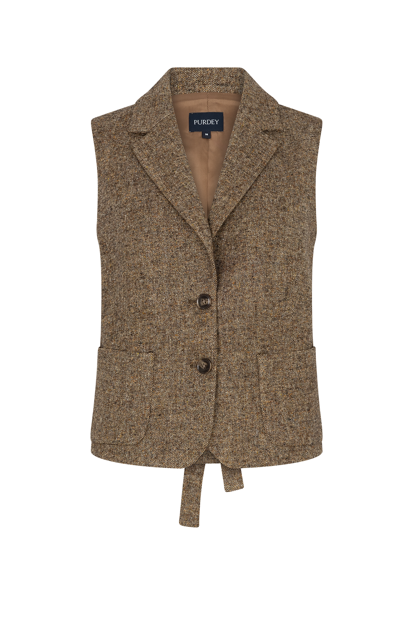Teuntje Gilet Braun