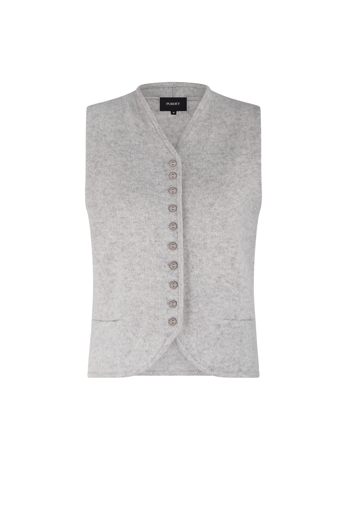Kiara Gilet Hellgrau