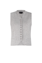 Kiara Gilet Hellgrau