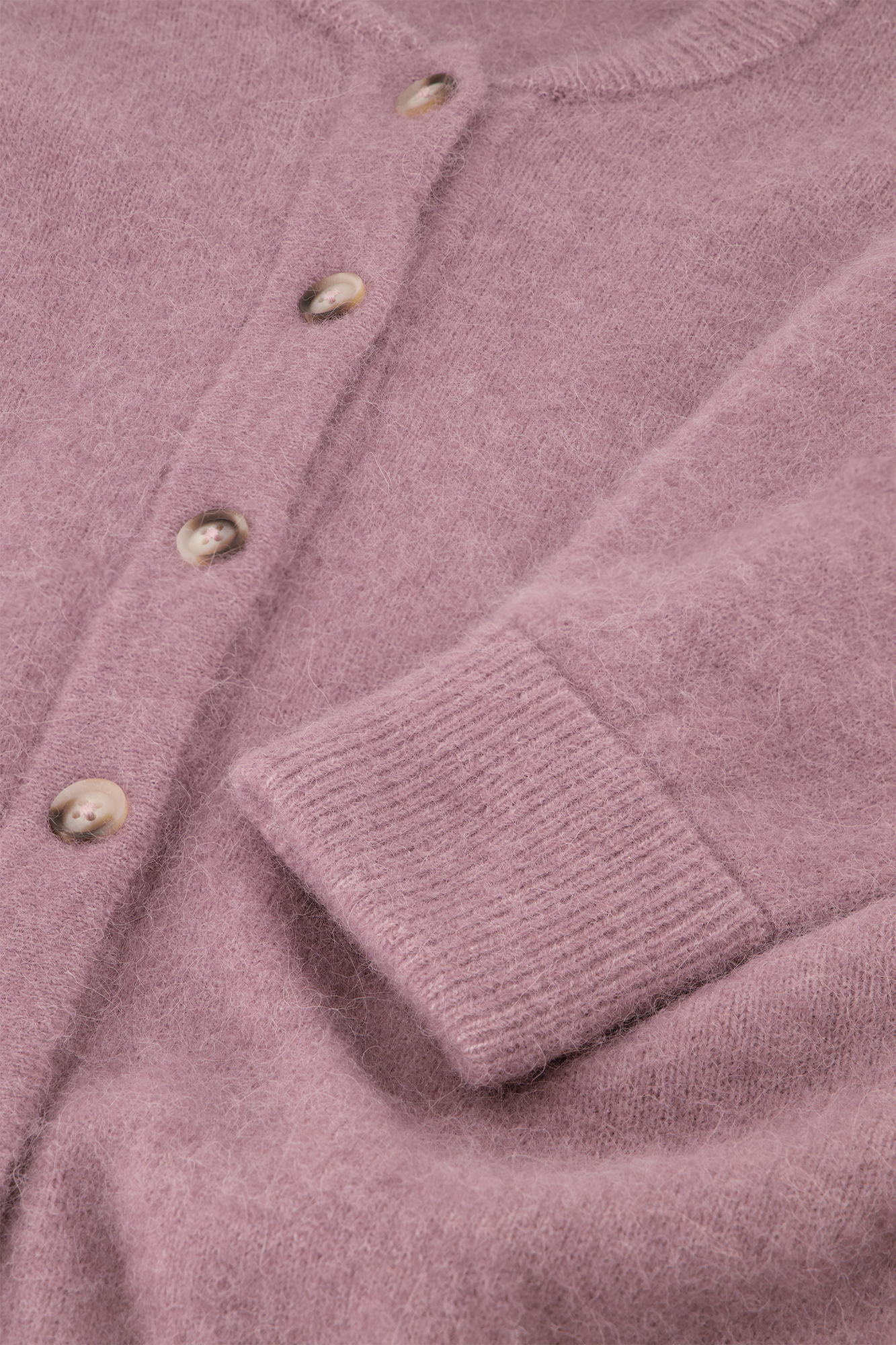 Britney Strickjacke Lila