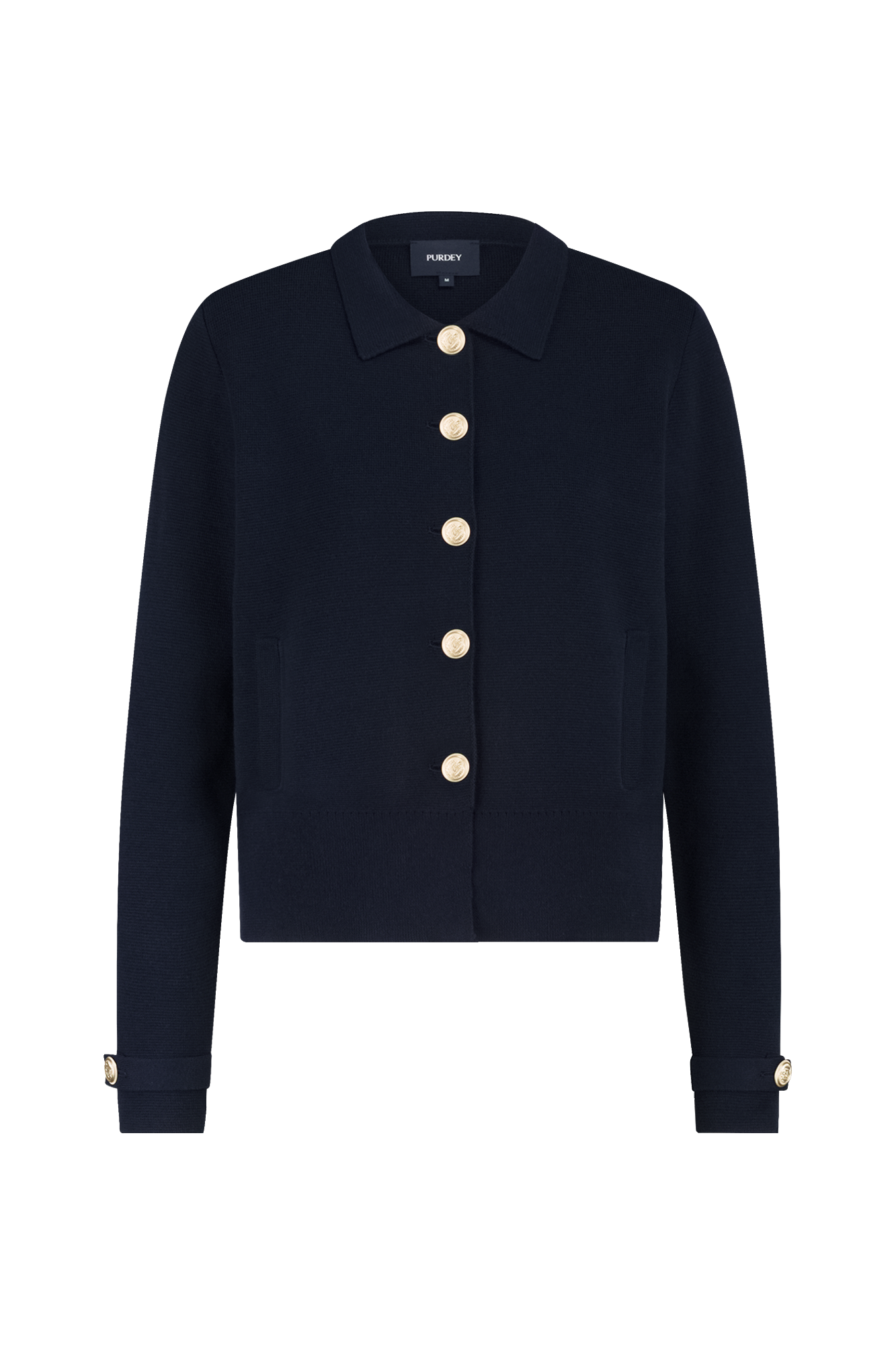 Katelijn Strickjacke Marineblau