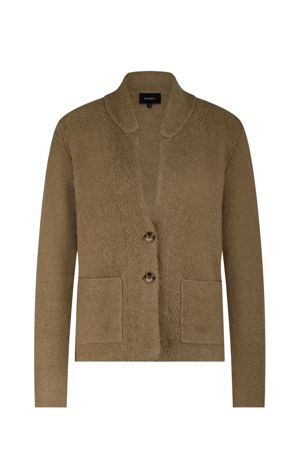 Ika Strickjacke Senfgelb