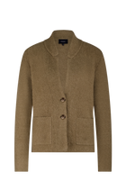 Ika Strickjacke Senfgelb