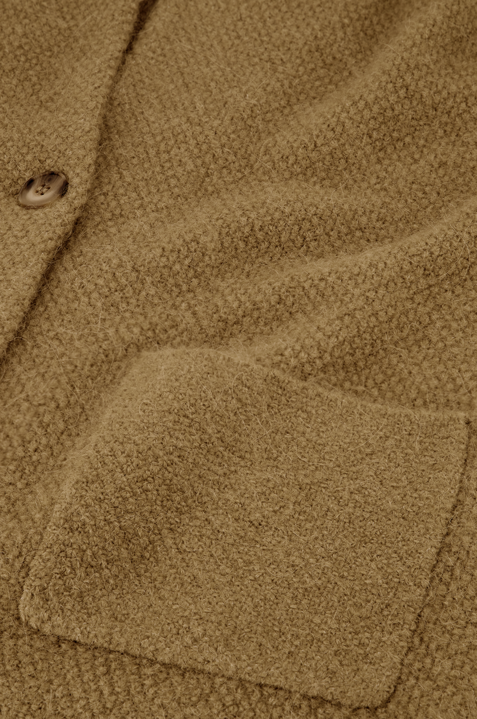Ika Strickjacke Senfgelb