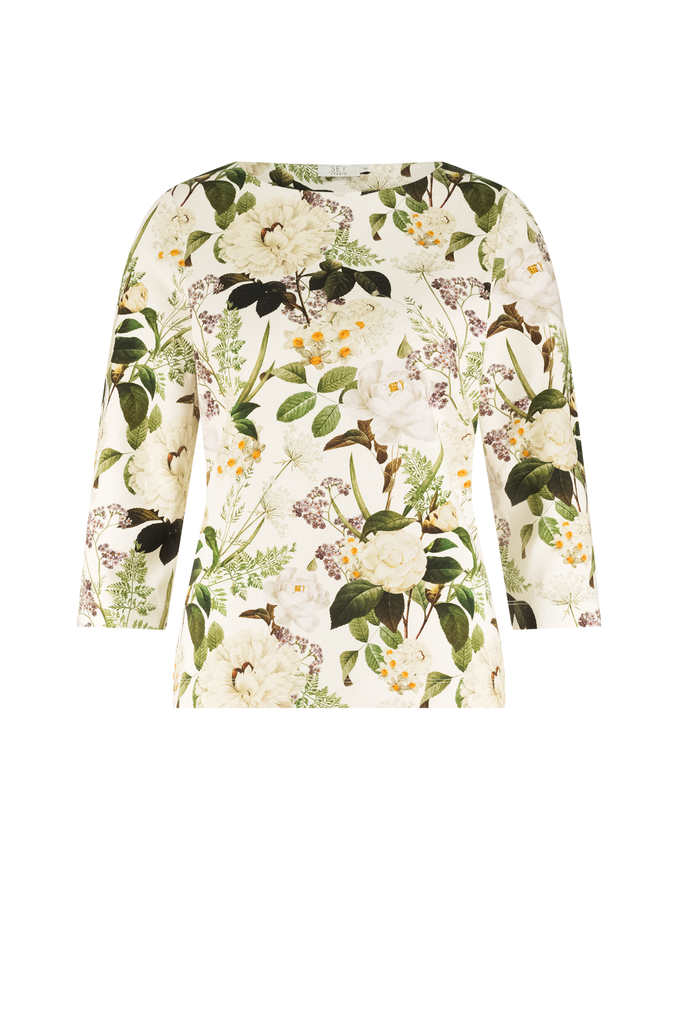 Jena Top Off-white Print