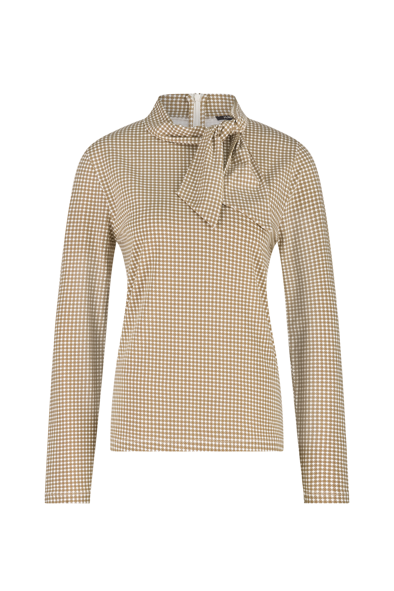 Nala Oberteil Camel-Print