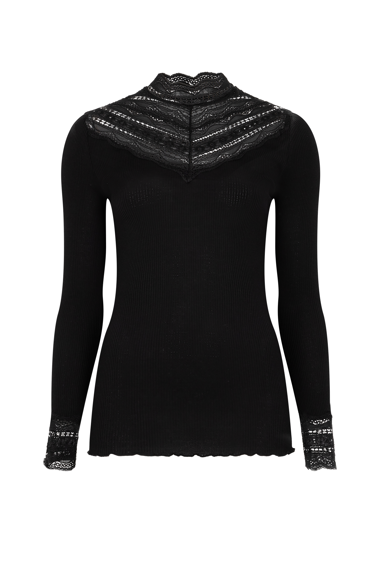 Benita Lace Top Zwart