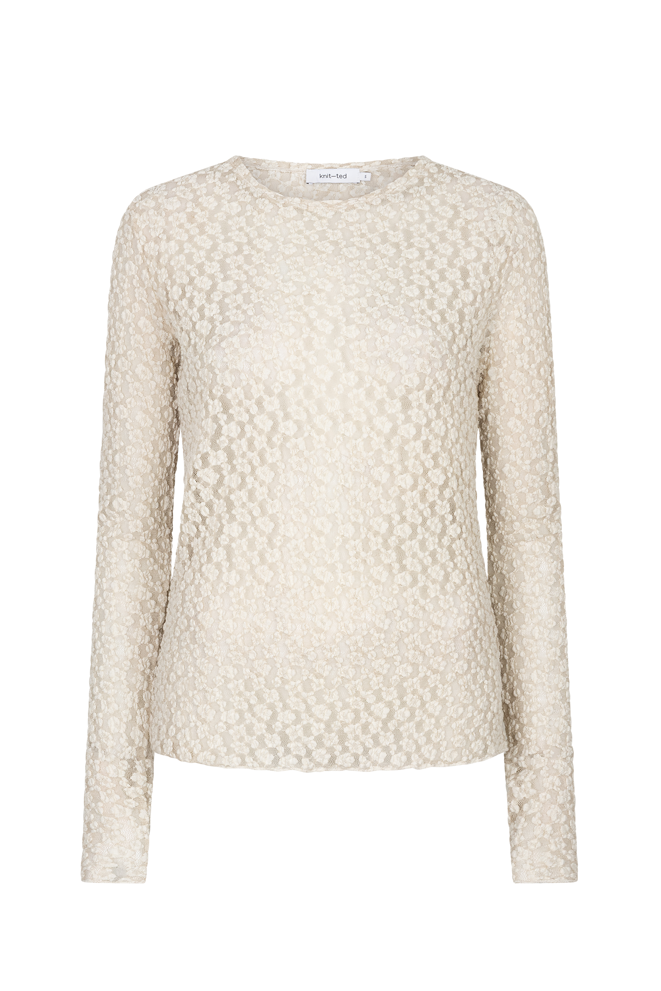 Lacey Top – Oberteil – Creme