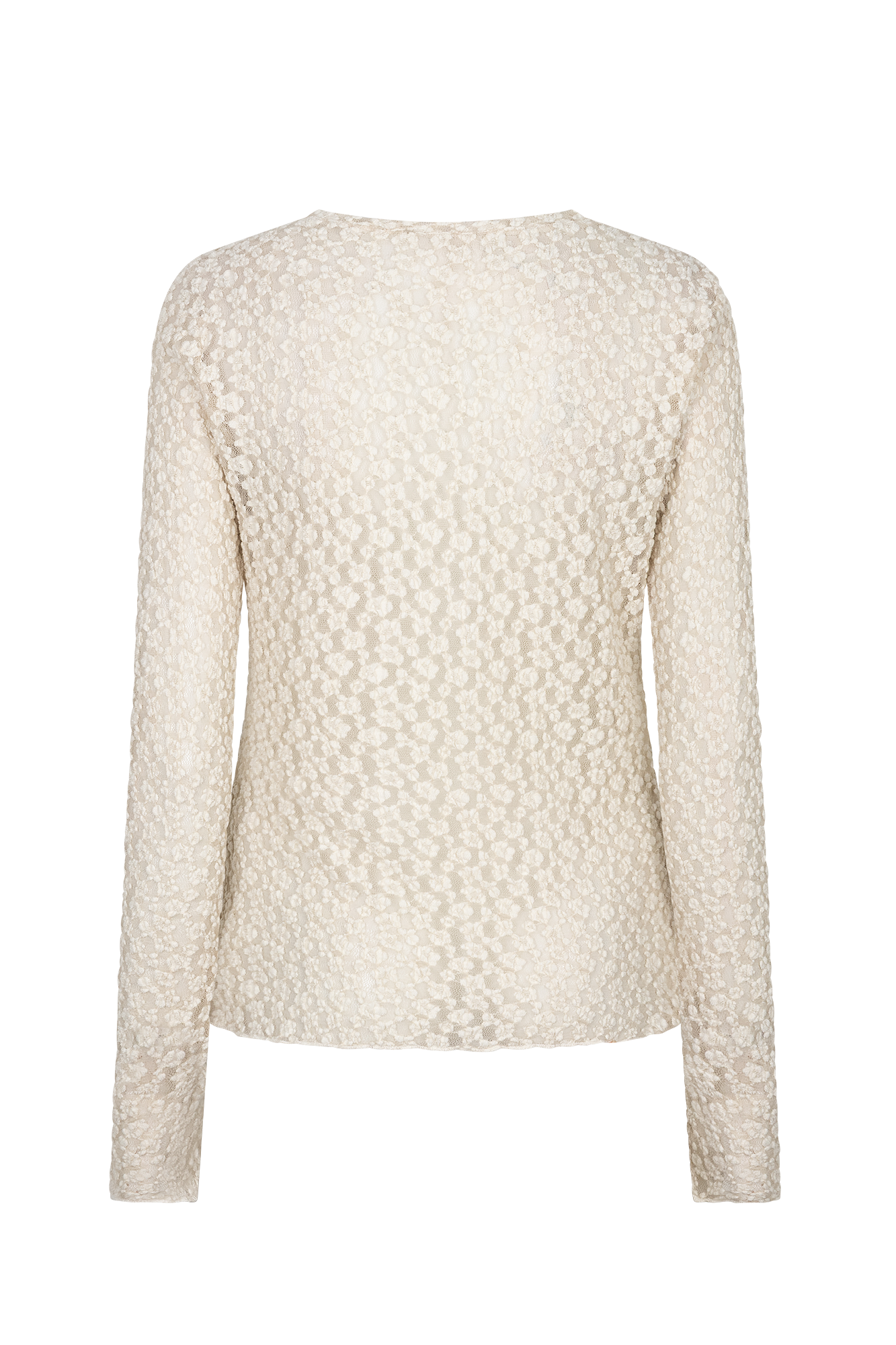 Lacey Top – Oberteil – Creme