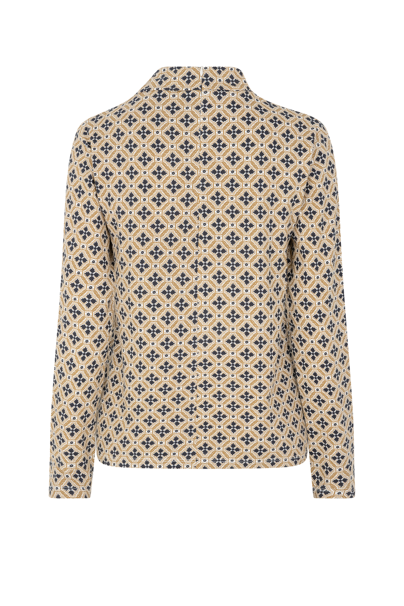 Philou Top – Oberteil – Marine-Navy Print