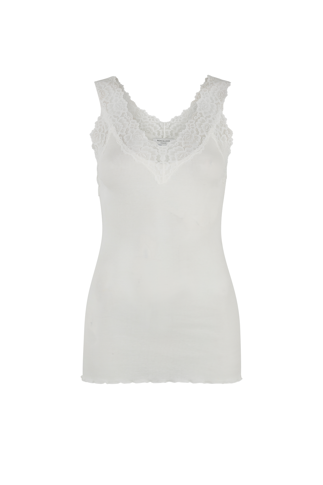 Bernadine Spitzenoberteil Weiß