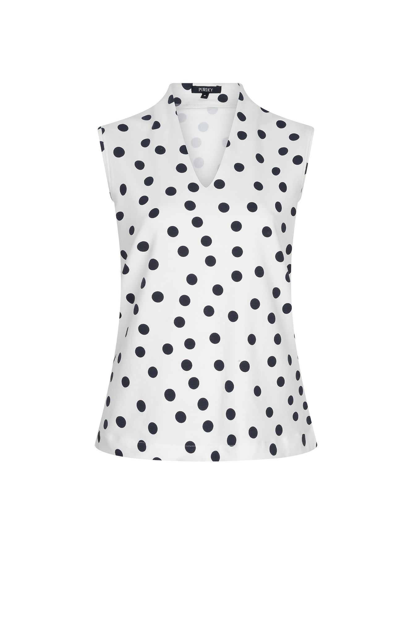 Karo Top – Produktart – MARINE-NAVY PRINT