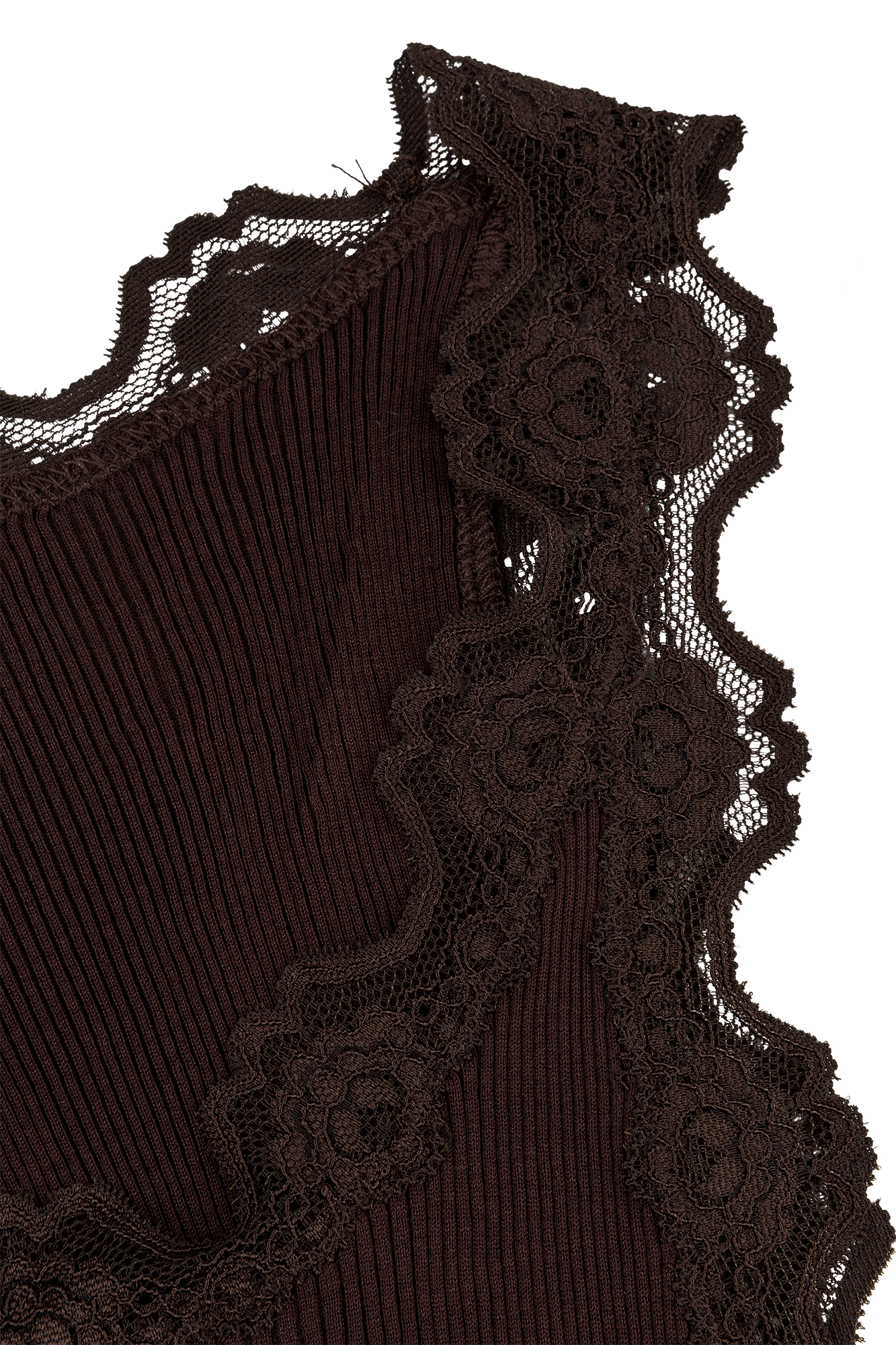 Babette Lace Top Braun