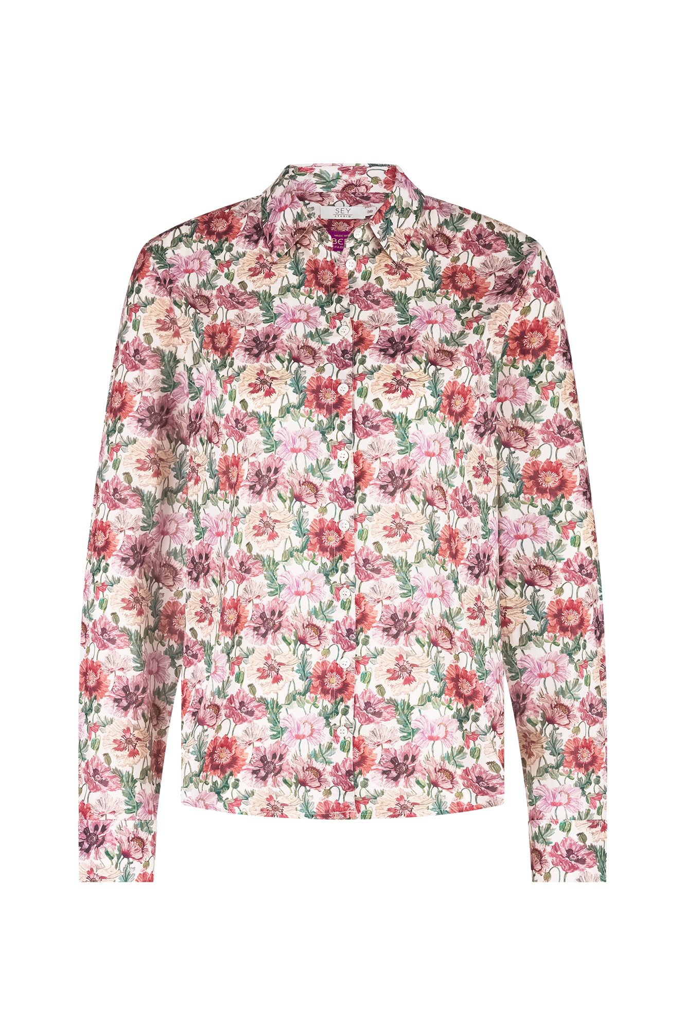 Otilla Bluse Rosa-Print