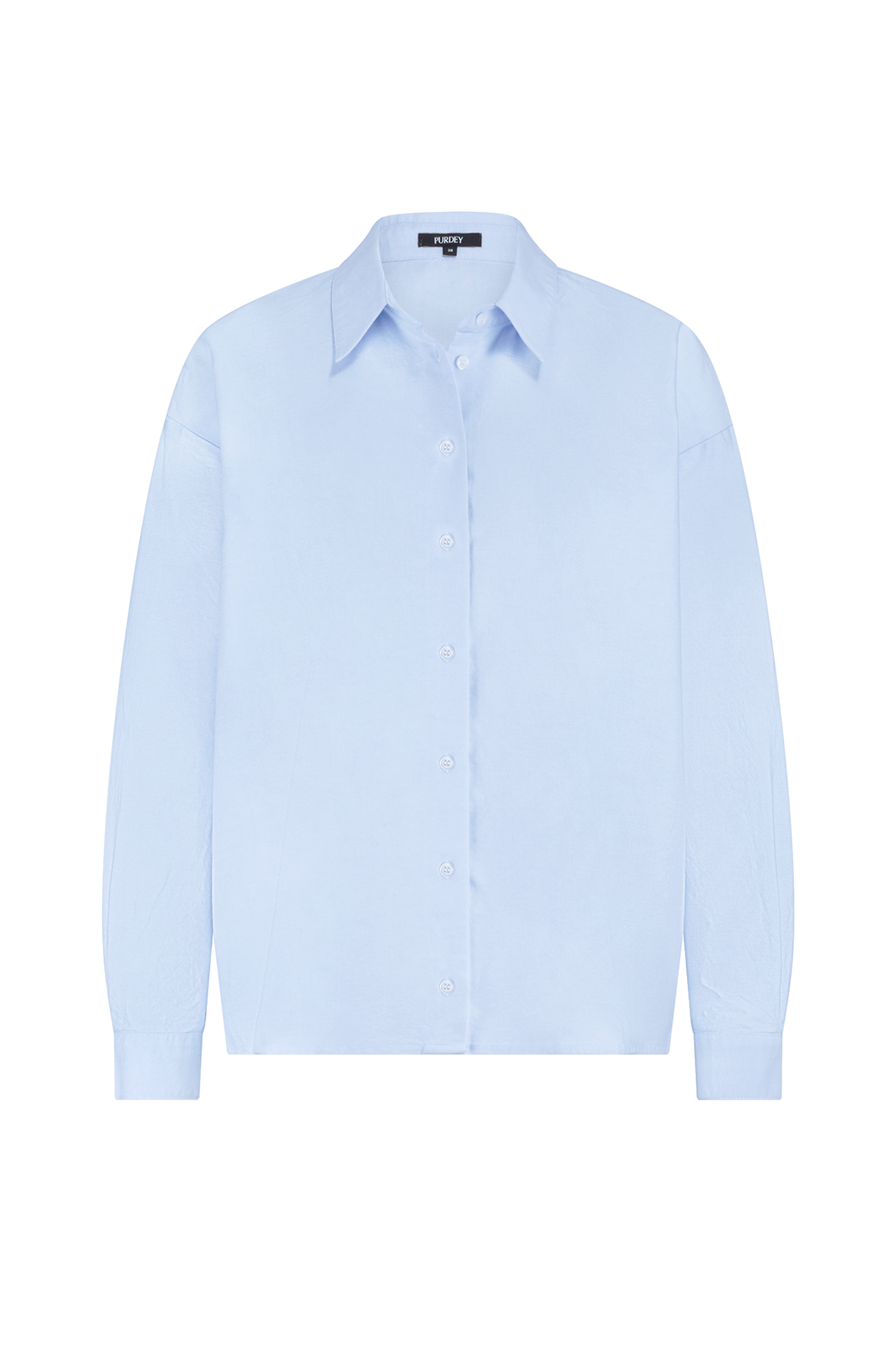 Roos Bluse Hellblau