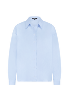 Roos Bluse Hellblau