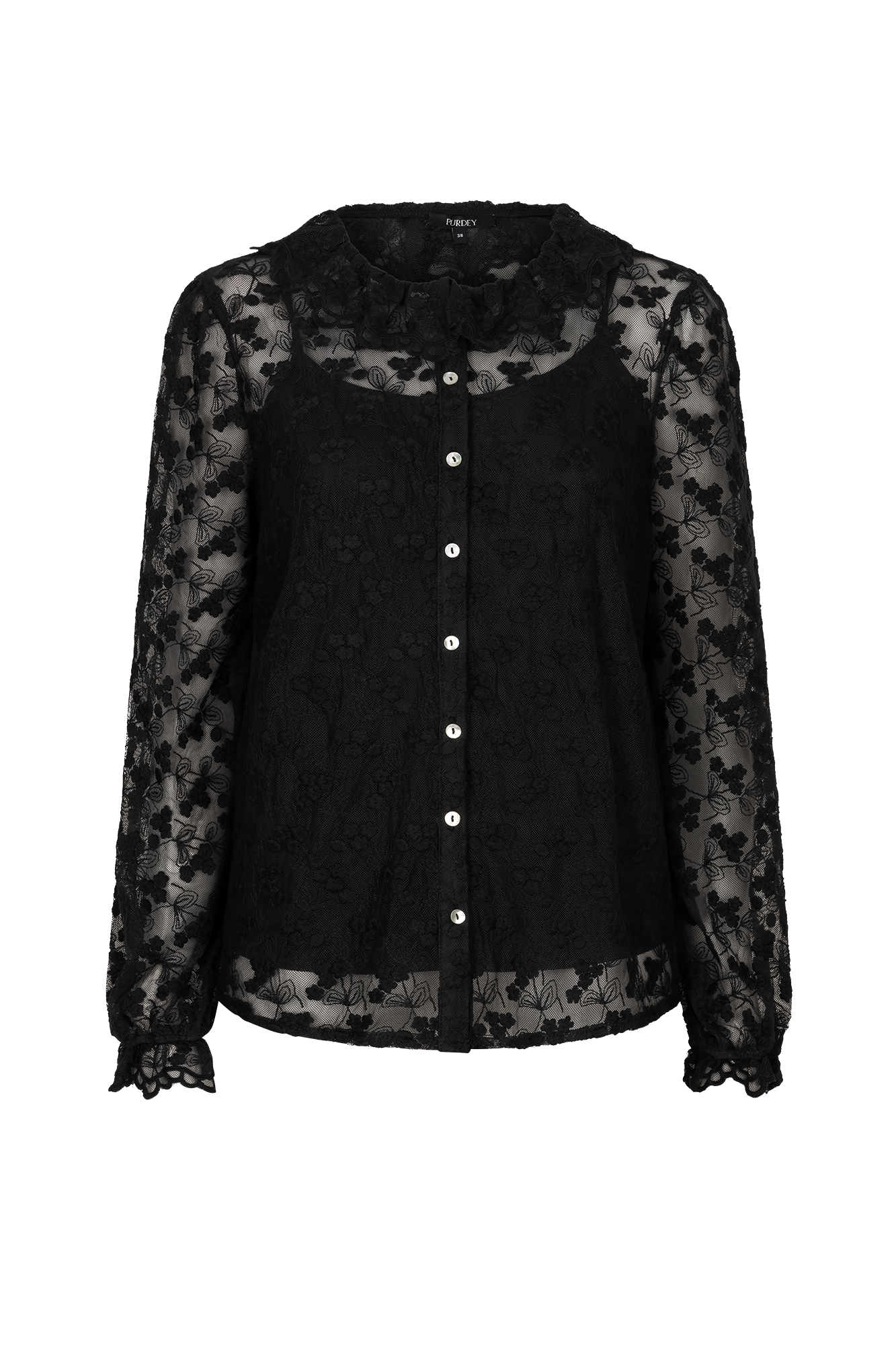 Kathleen Bluse Marine-Navy