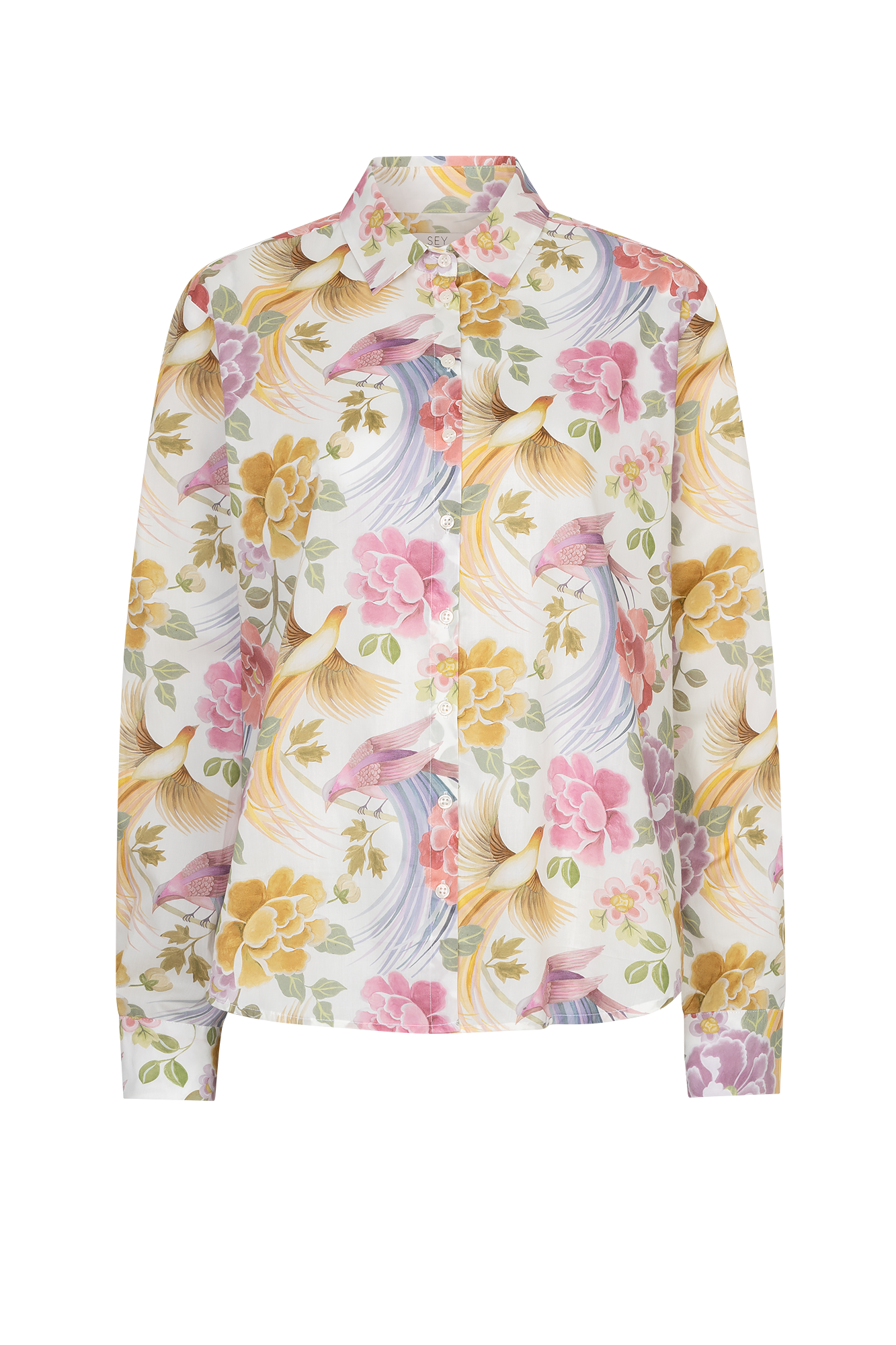 Otilla Blouse Roze Print