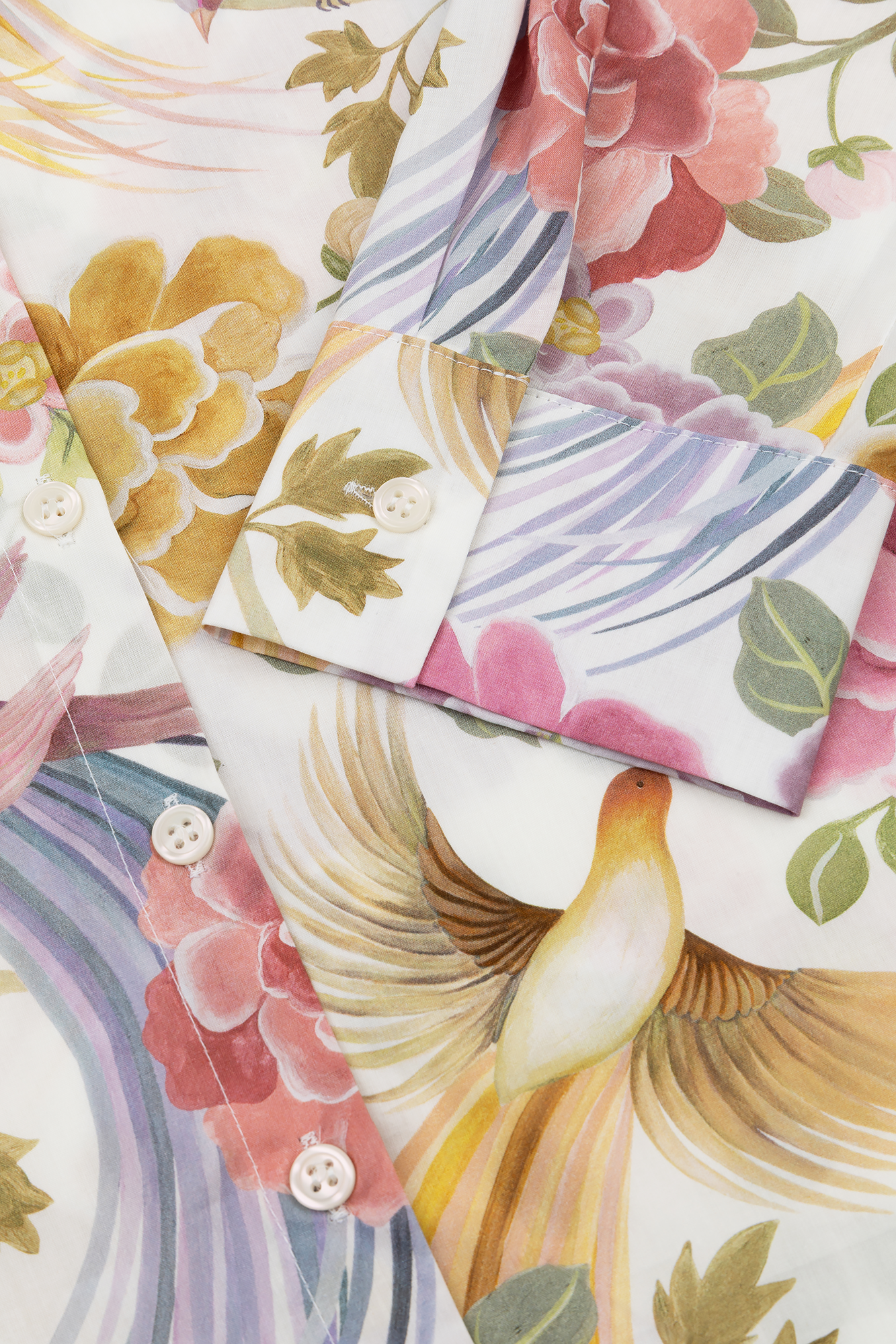 Otilla Blouse Roze Print