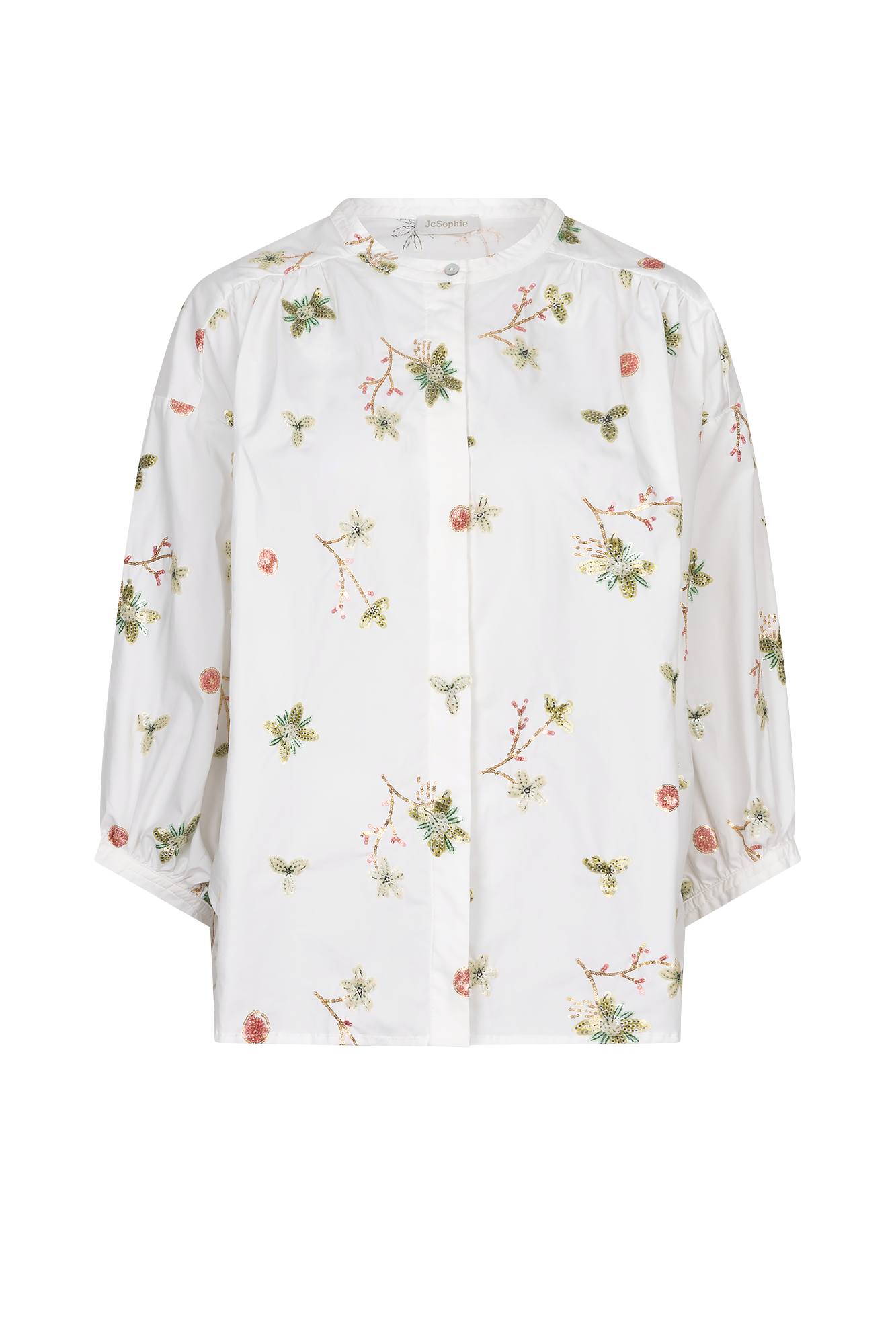Luna Bluse Off-white Print