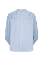 Laurie Bluse Hellblau Streifen