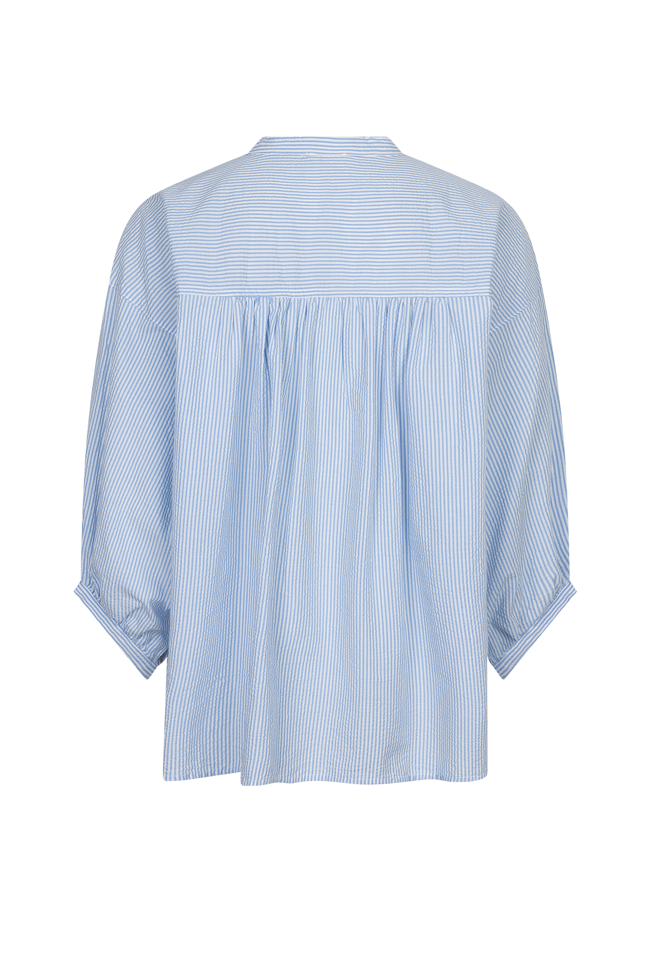 Laurie Bluse Hellblau Streifen