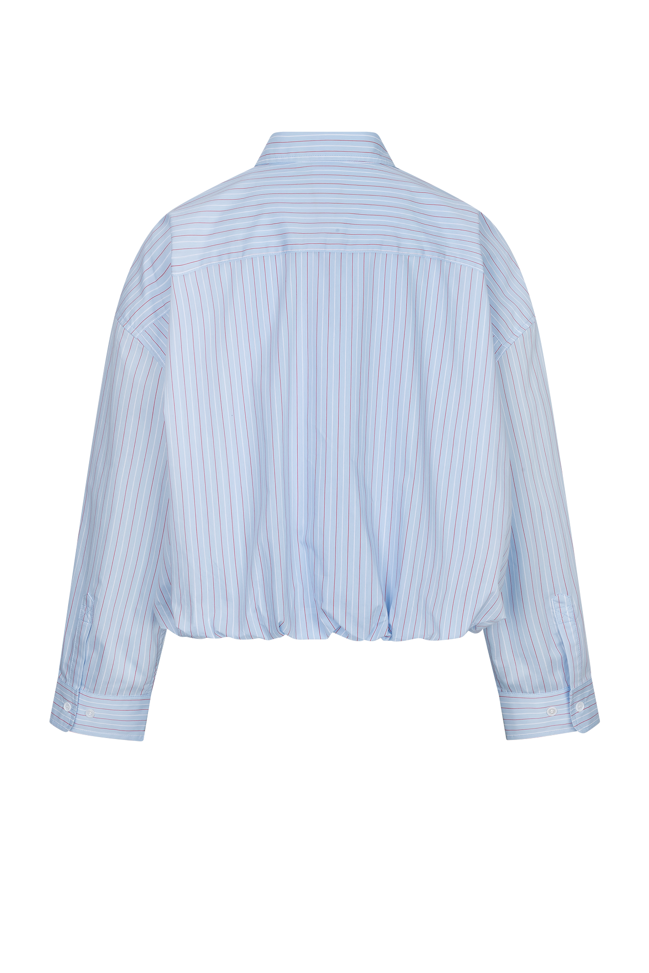 Bink Bluse Hellblau Streifen