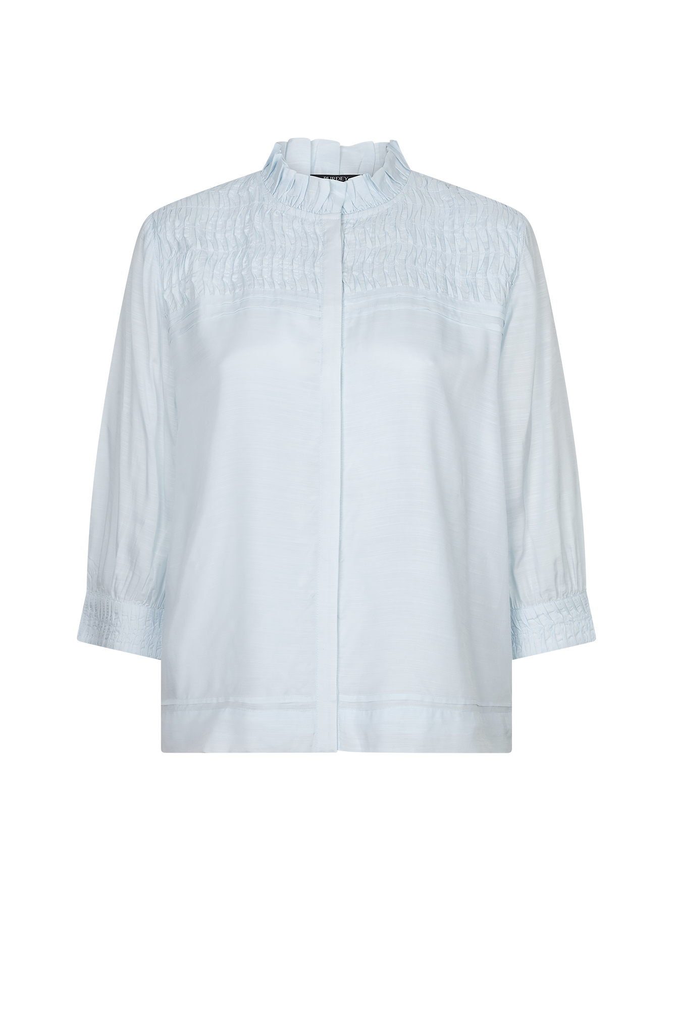 Kamelia Bluse Hellblau