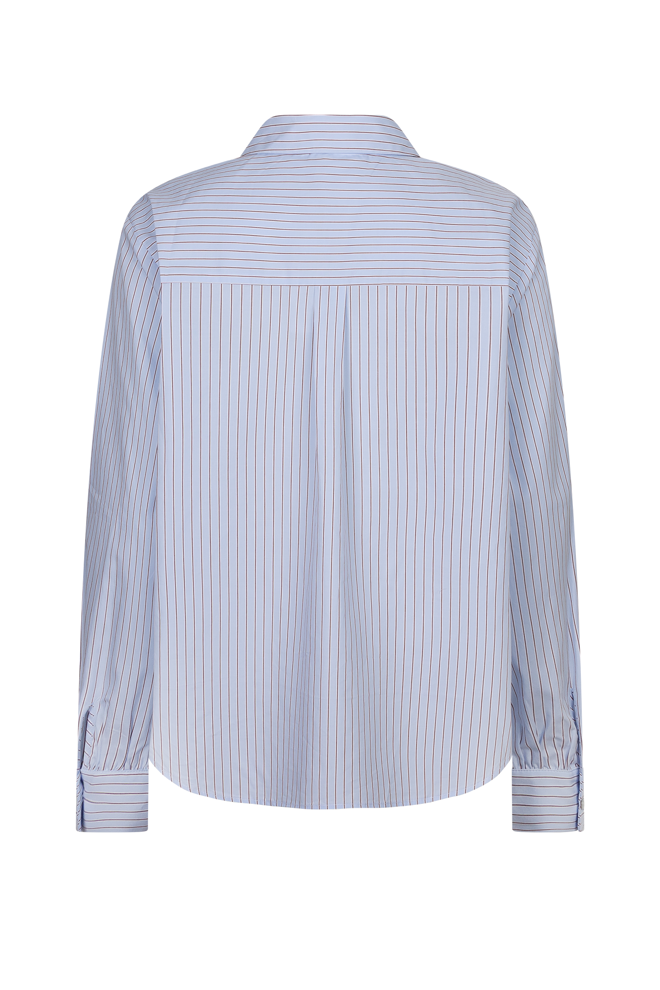 Nimre Bluse Licht Blau Streifen