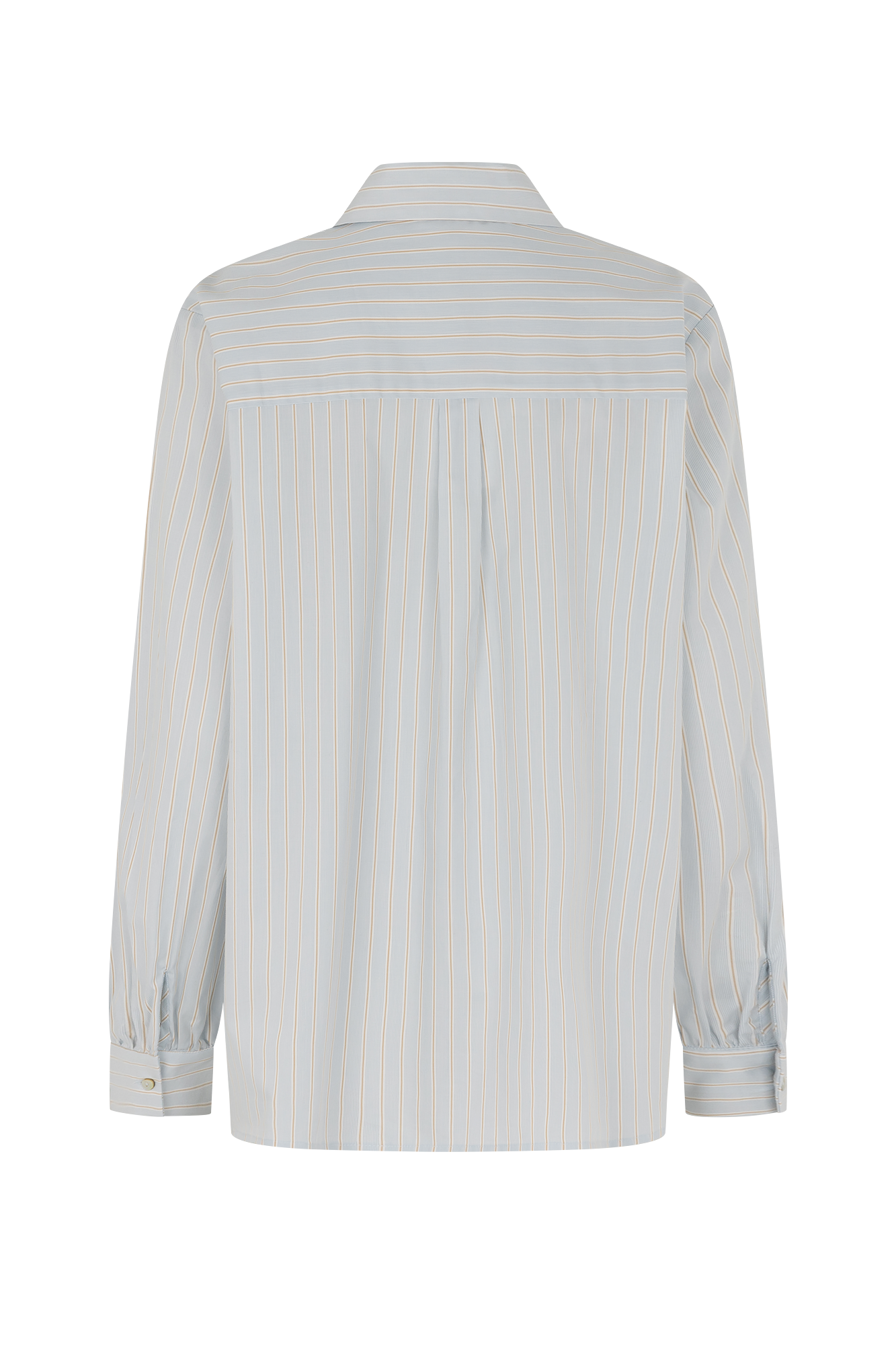 Nimre Bluse Licht Blau Print