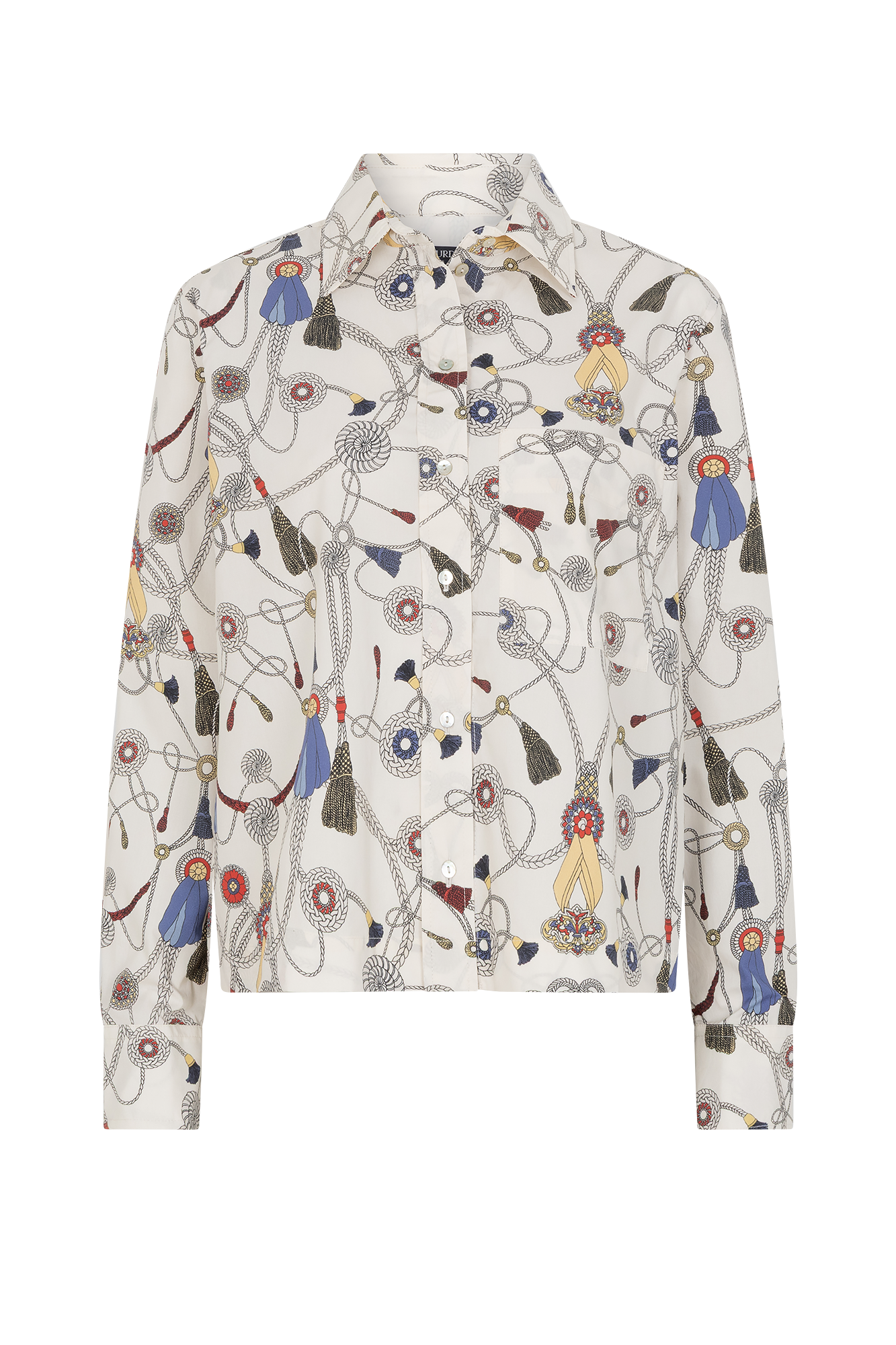 Minthe Blouse Off-white Print